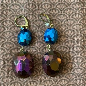 Butler & Wilson vintage Glass earrings